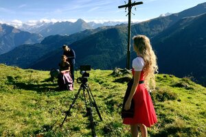 Behind the scene Dirndl Shooting 2