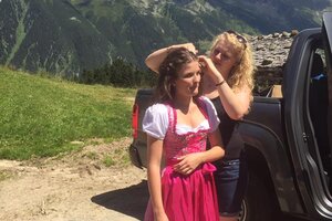 Behind the scene Dirndl Shooting 5